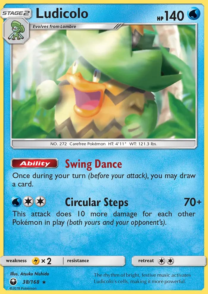 Ludicolo #38 — Celestial Storm