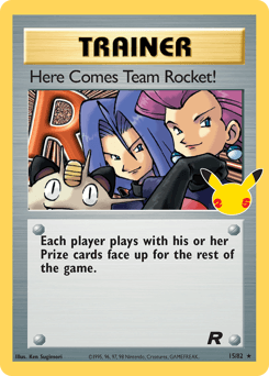 Carte Pokémon Et voila les Team Rocket ! #31 — Célébrations