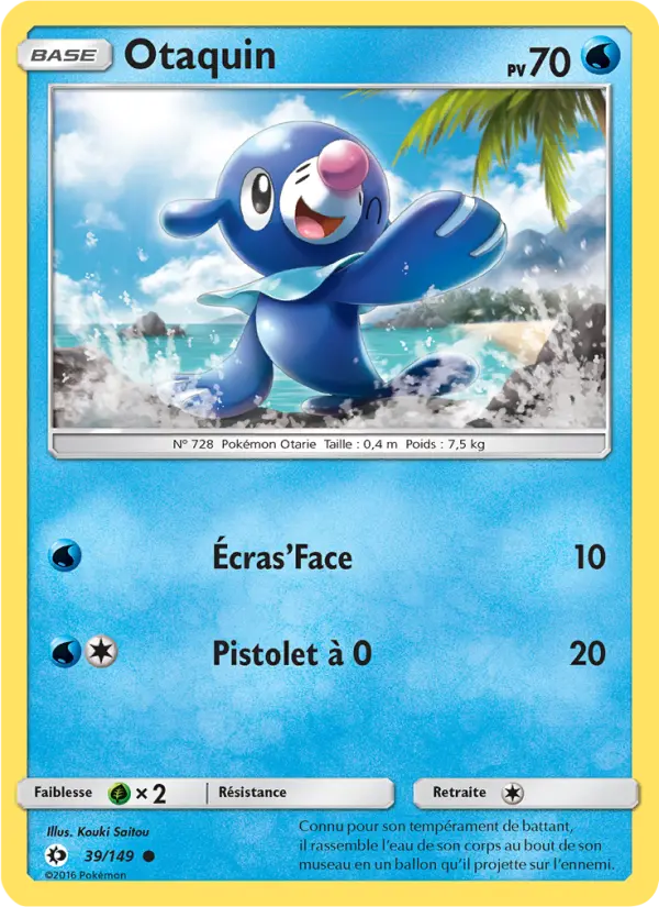 Carte Pokémon Otaquin #39 — Soleil et Lune