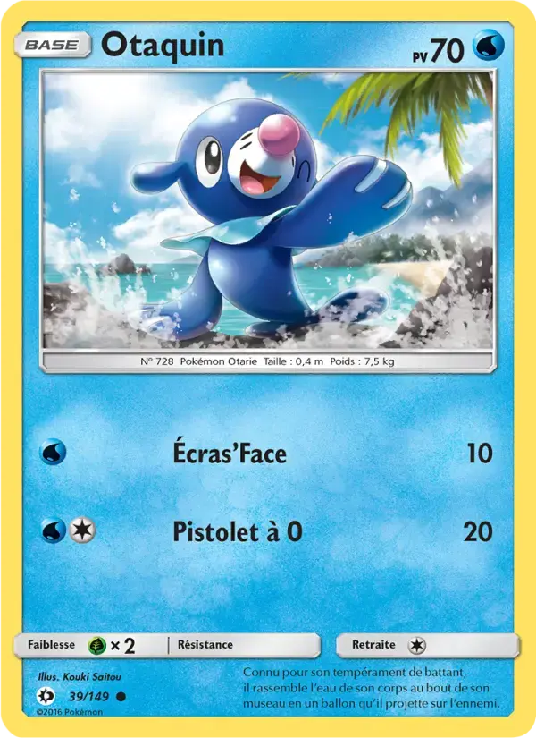 Carte Pokémon Otaquin #39 — Soleil et Lune