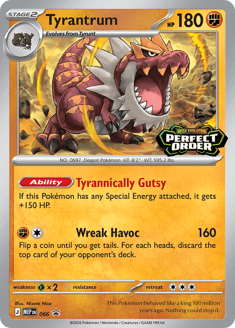Tyrantrum #066 — Mega Evolution Promos