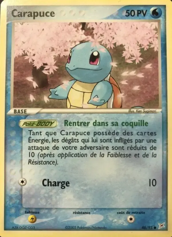 Carte Pokémon Carapuce #46 — Team Magma vs Team Aqua