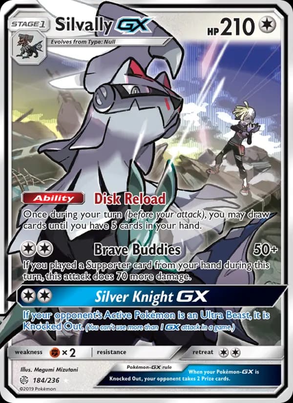 Silvally GX #184 — Cosmic Eclipse