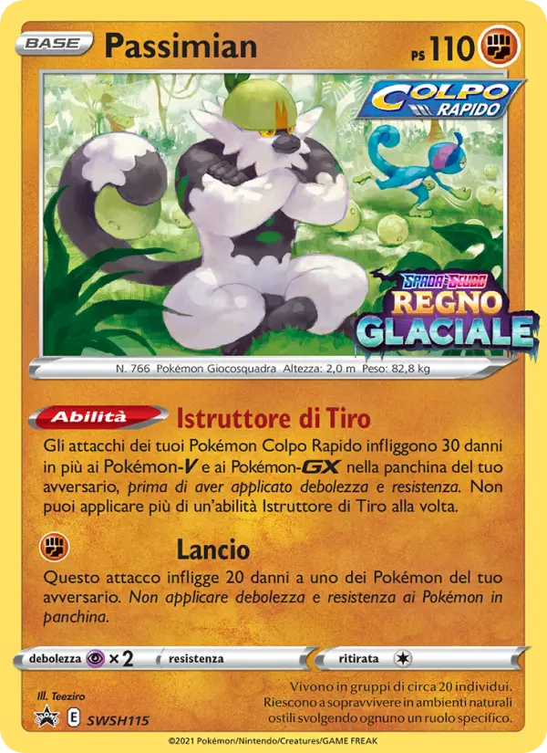 Carte Pokémon Quartermac #SWSH115 — Promos Épée et Bouclier