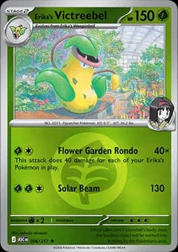 Erika's Victreebel #006 Non Holo — Ascended Heroes