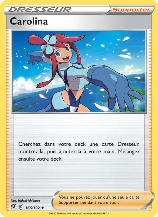 Carte Pokémon Carolina #166 — Clash des Rebelles