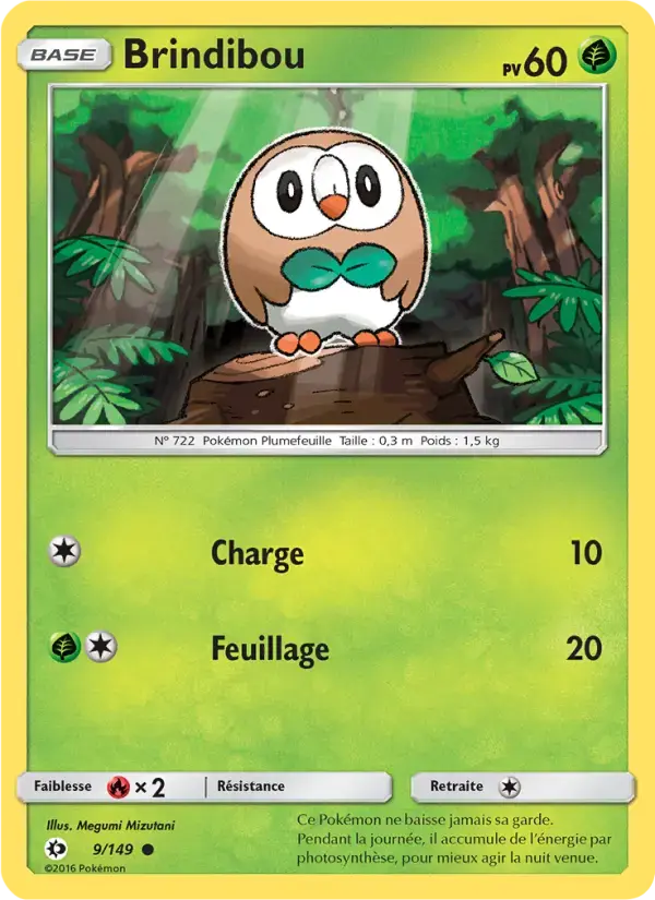 Carte Pokémon Brindibou #9 — Soleil et Lune
