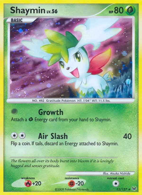 Shaymin #15 — Platinum