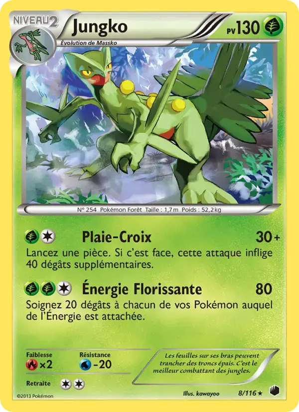 Carte Pokémon Jungko #8 — Glaciation Plasma