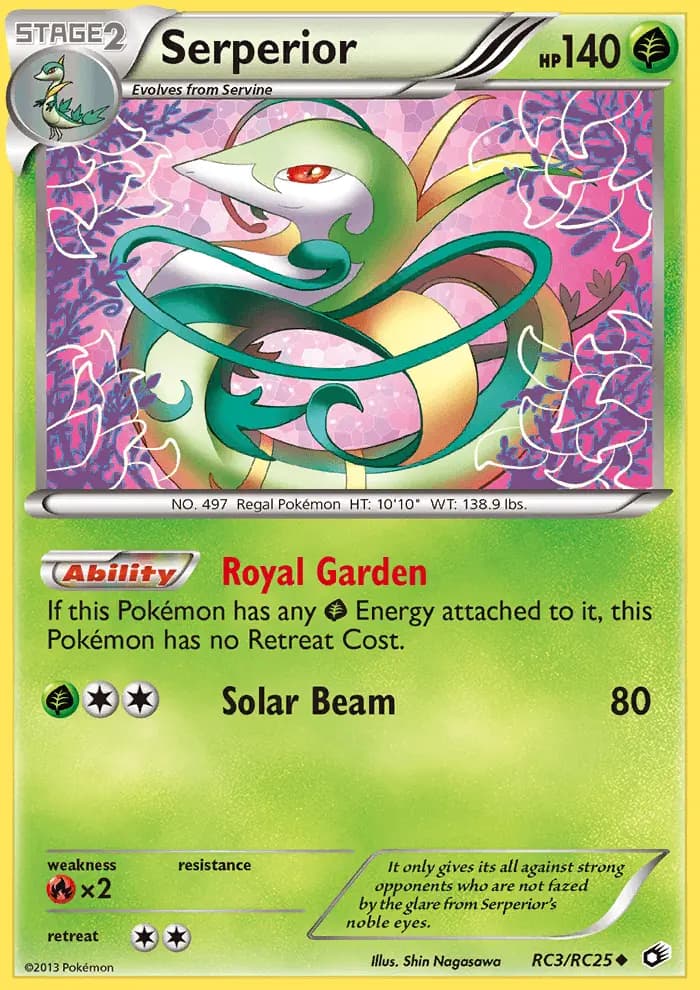 Serperior #RC3 — Legendary Treasures