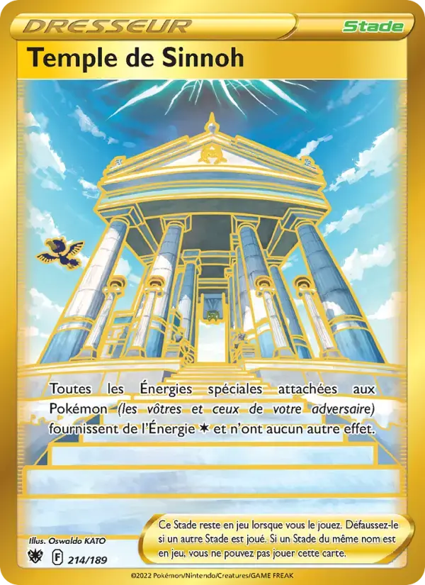 Carte Pokémon Temple de Sinnoh #214 — Astres Radieux