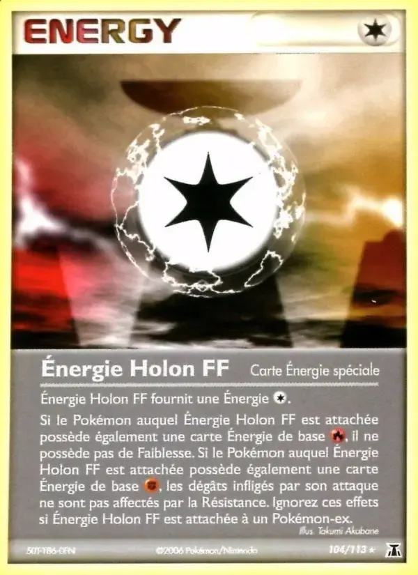 Carte Pokémon Énergie Holon FF #104 — Espèces Delta