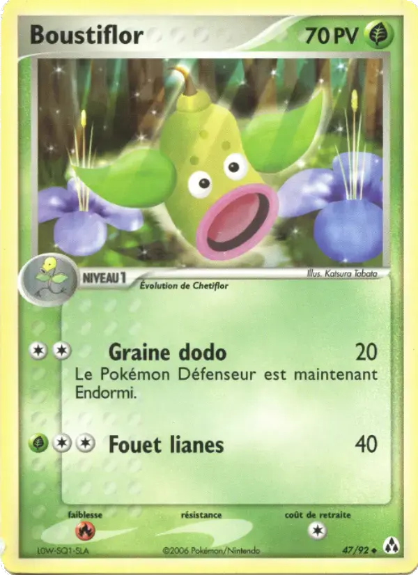 Carte Pokémon Boustiflor #47 — Créateurs de Légendes