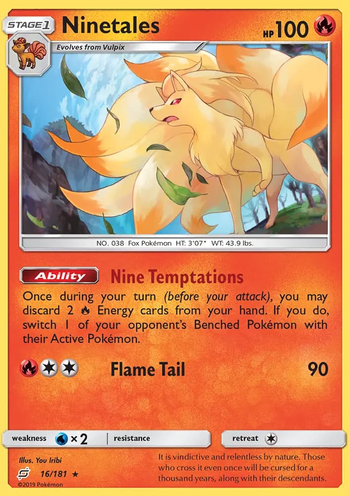 Ninetales #16 — Team Up
