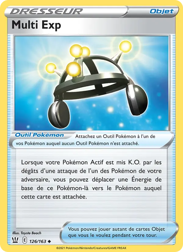 Carte Pokémon Multi Exp #126 — Styles de Combat