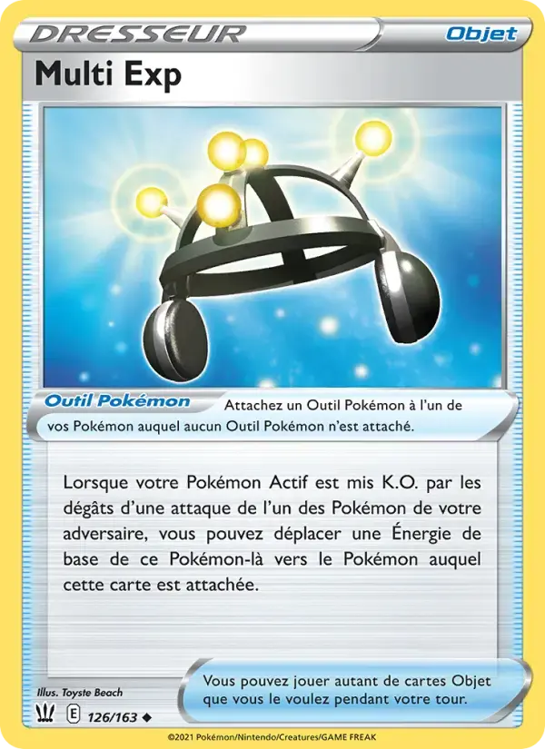 Carte Pokémon Multi Exp #126 — Styles de Combat