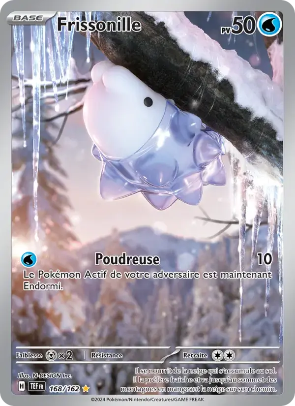 Carte Pokémon Frissonille #168 — Forces Temporelles