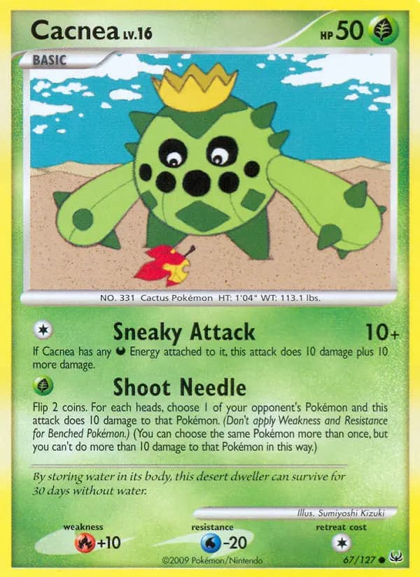 Cacnea #67 — Platinum