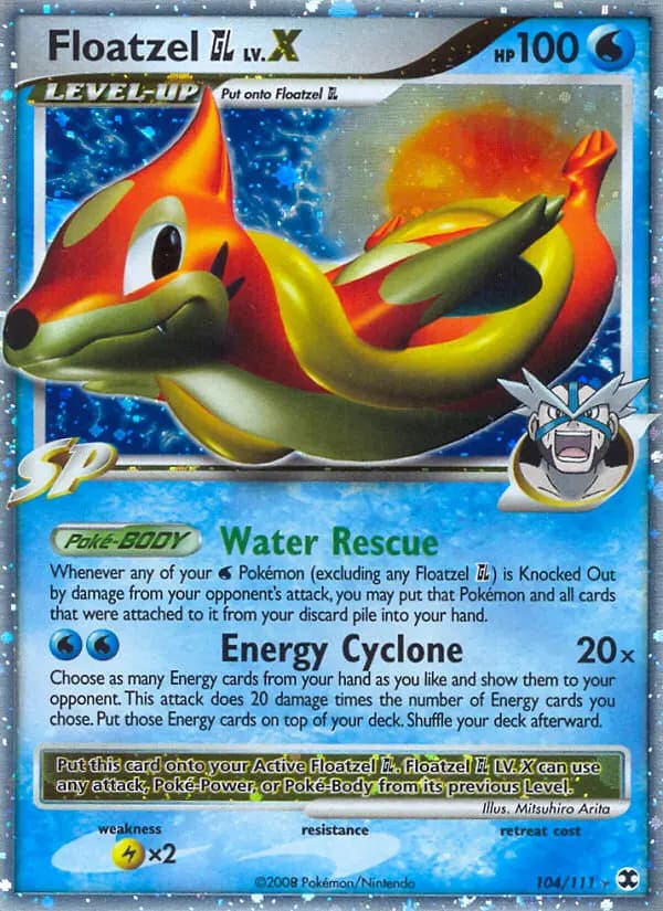 Floatzel GL #104 — Rising Rivals