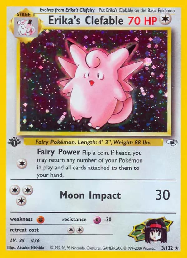 Erika's Clefable #3 — Gym Heroes