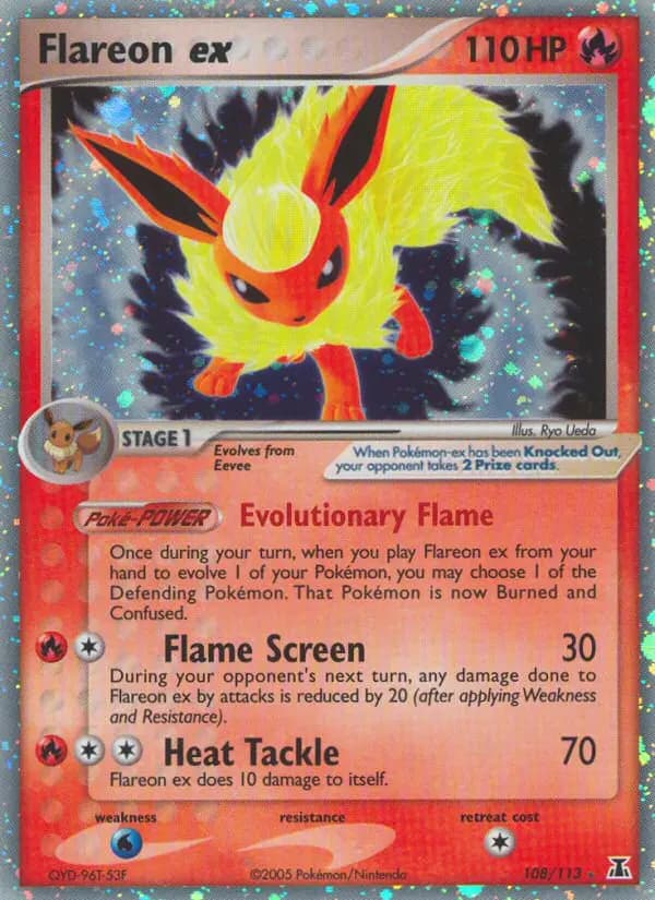 Flareon ex #108 — Delta Species
