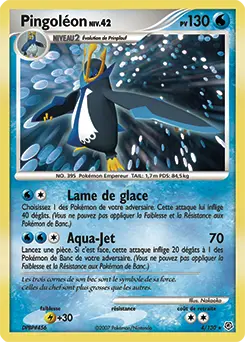Carte Pokémon Pingoléon #4 — Diamant et Perle