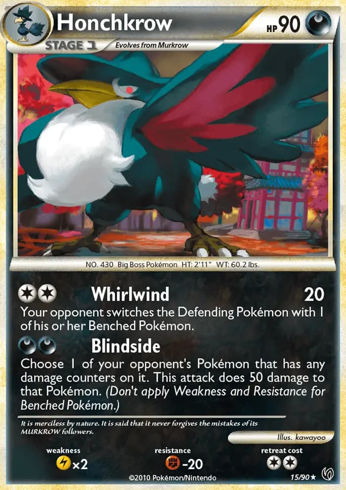 Honchkrow #15 — Undaunted