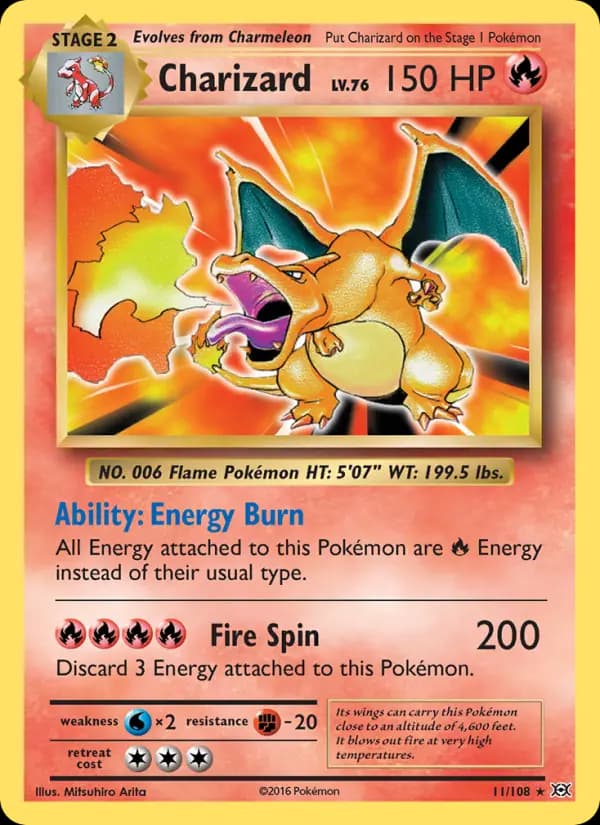 Charizard #11 — Evolutions