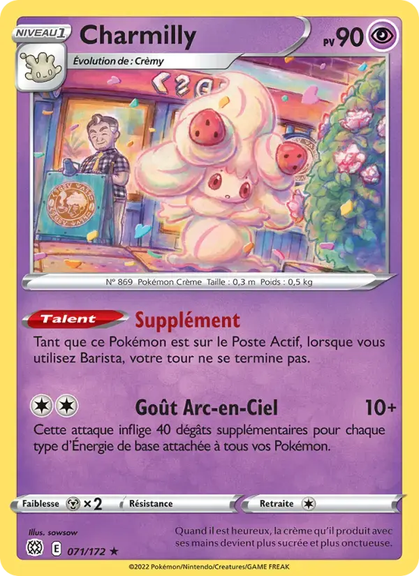 Carte Pokémon Charmilly #071 — Stars Étincelantes