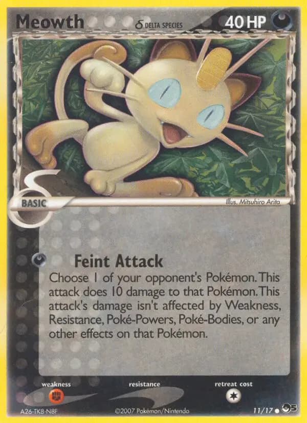 Meowth δ #11 — POP 5