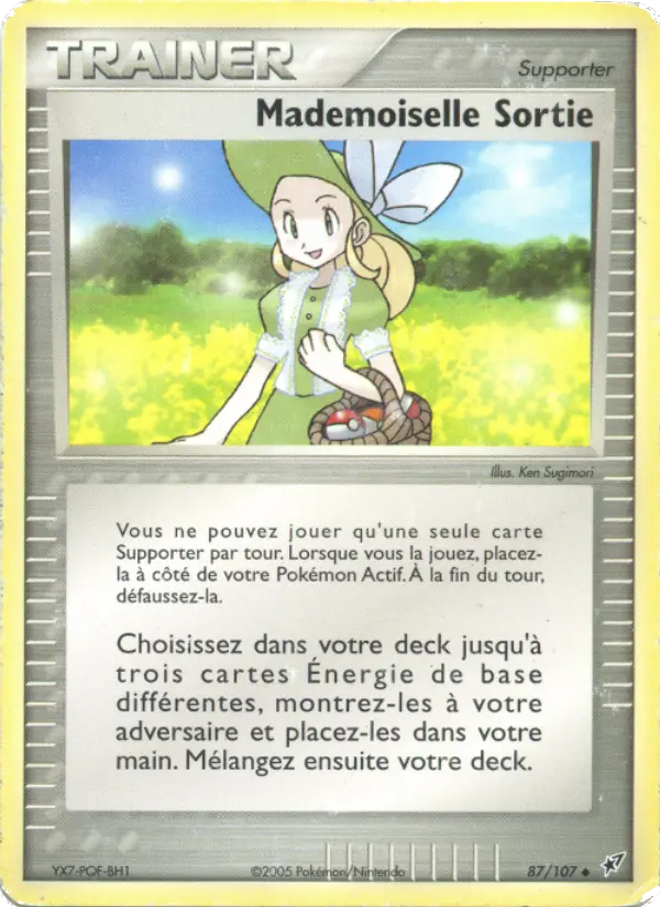 Carte Pokémon Mademoiselle Sortie #87 — Deoxys