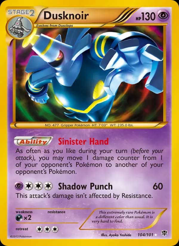 Dusknoir #104 — Plasma Blast