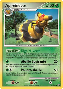 Carte Pokémon Apireine #31 — Tempête