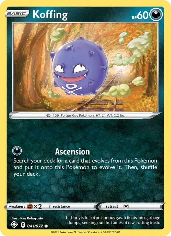 Koffing #41 — Shining Fates