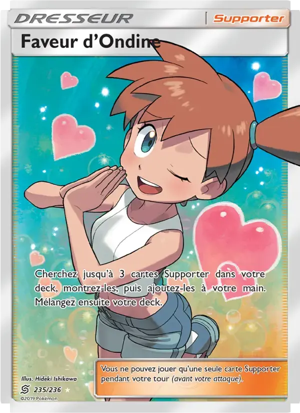 Carte Pokémon Faveur d’Ondine #235 — Harmonie des Esprits