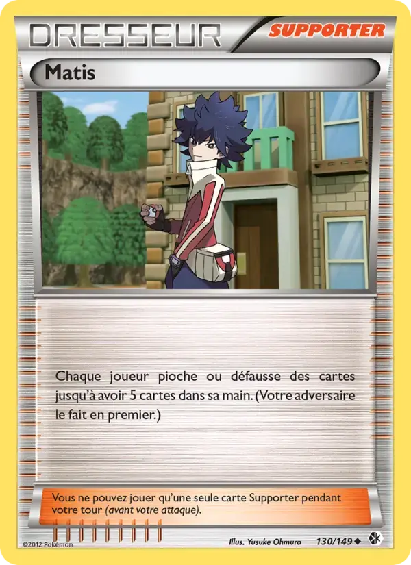 Carte Pokémon Matis #130 — Frontières Franchies