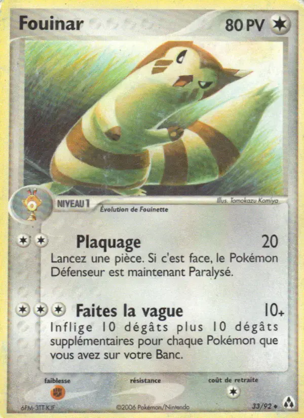 Carte Pokémon Fouinar #33 — Créateurs de Légendes
