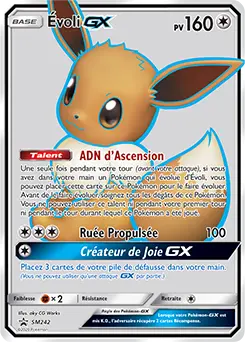 Carte Pokémon Évoli GX #SM242 — Promos Soleil et Lune