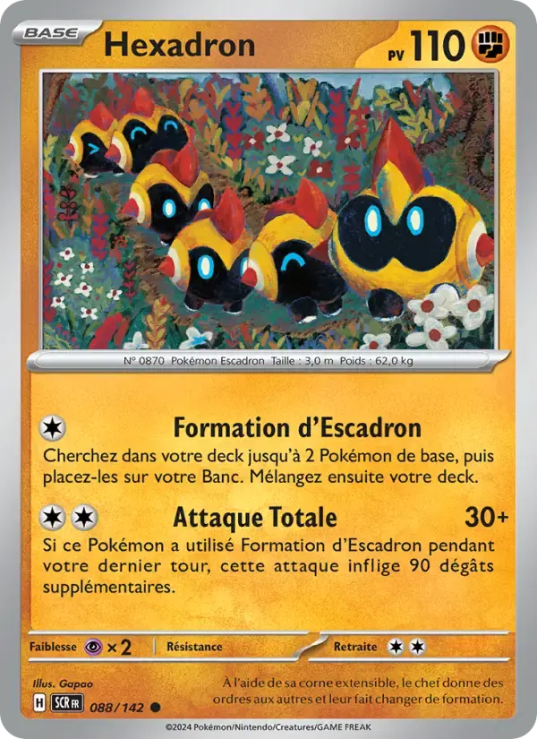 Carte Pokémon Hexadron #088 — Couronne Stellaire