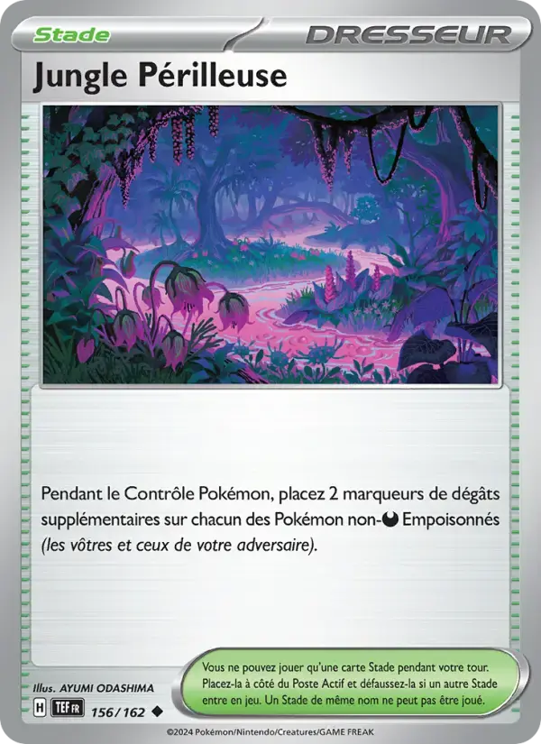 Carte Pokémon Jungle Périlleuse #156 — Forces Temporelles