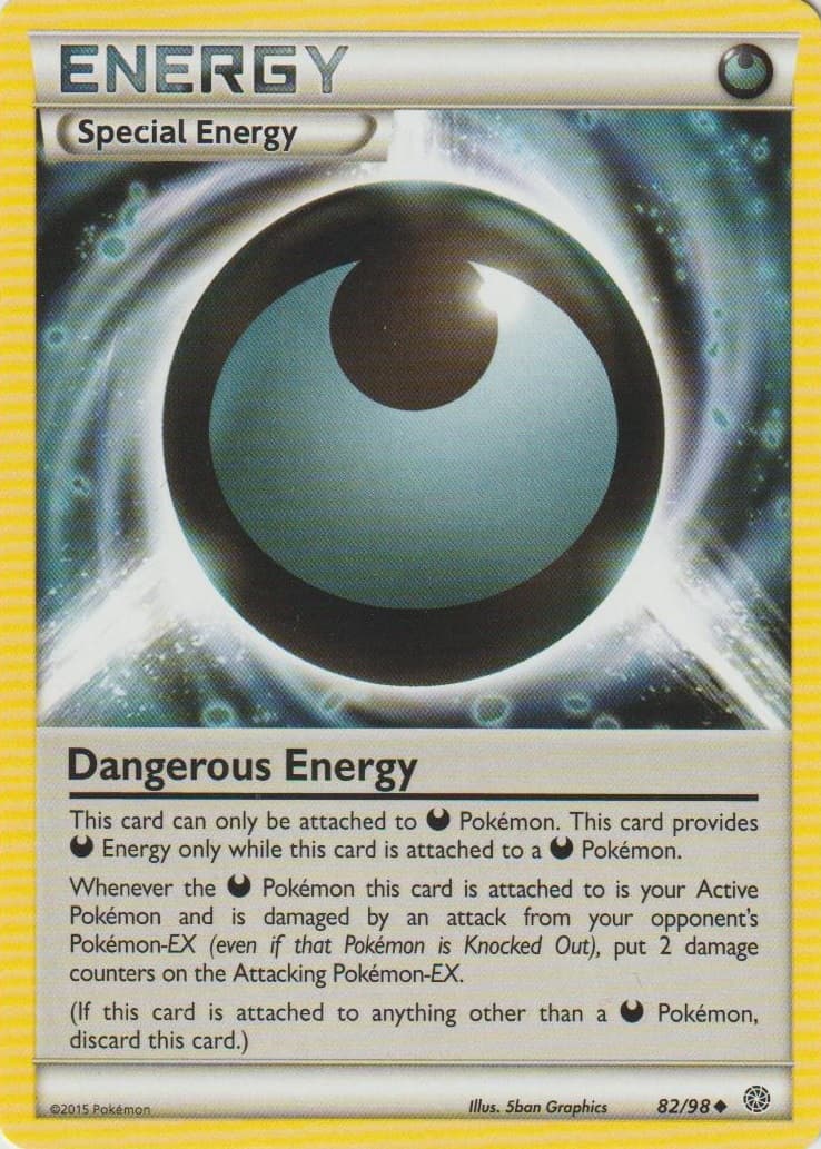 Carte Pokémon Dangerous Energy #168 — エクストラレギュレーション