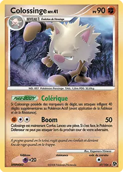 Carte Pokémon Colossinge #27 — Duels au Sommet
