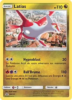 Carte Pokémon Latias #SM135 — Promos Soleil et Lune