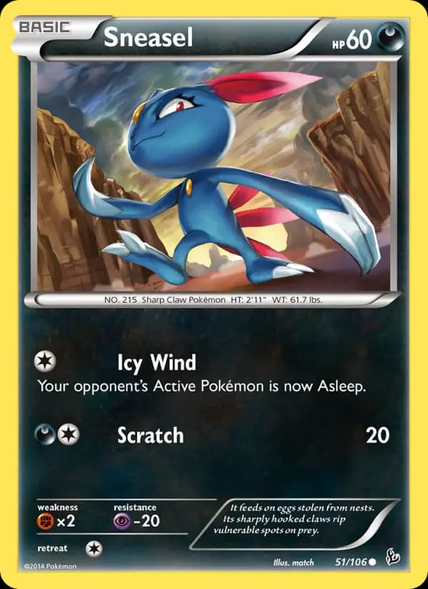 Sneasel #51 — Flashfire