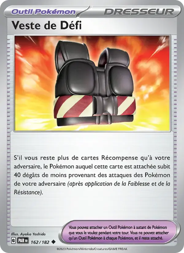 Carte Pokémon Veste de Défi #162 — Faille Paradoxe