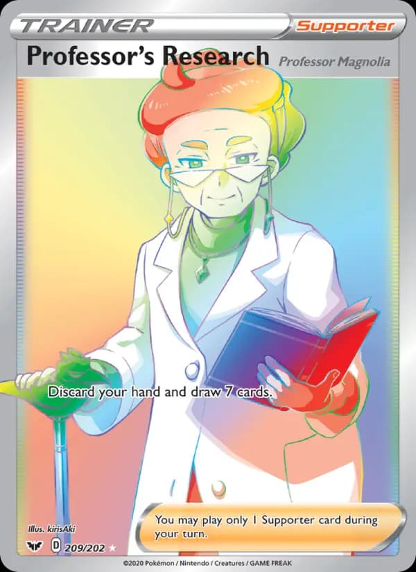 Professor's Research (Professor Magnolia) #209 — Sword & Shield