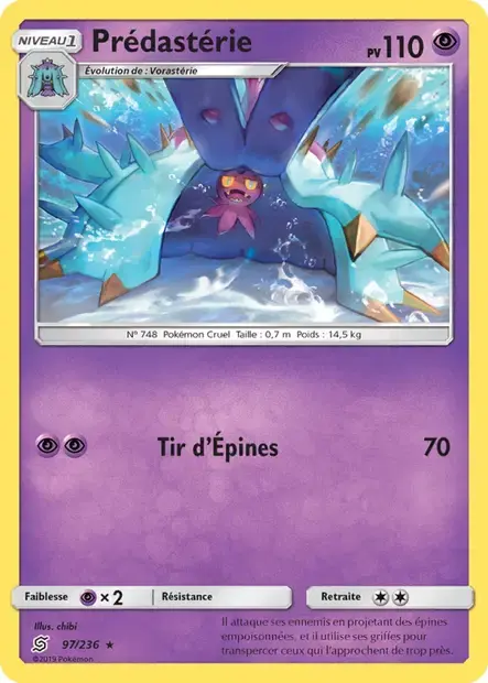 Carte Pokémon Prédastérie #097 Stamp — Harmonie des Esprits