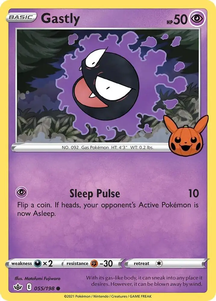 Gastly #055 — Trick or Trade BOOster Bundle 2022