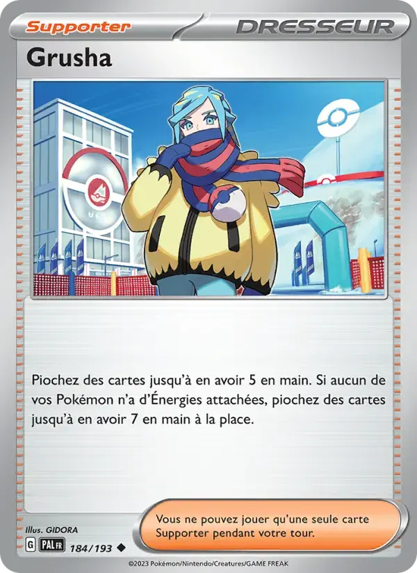 Carte Pokémon Grusha #184 — Évolutions à Paldea