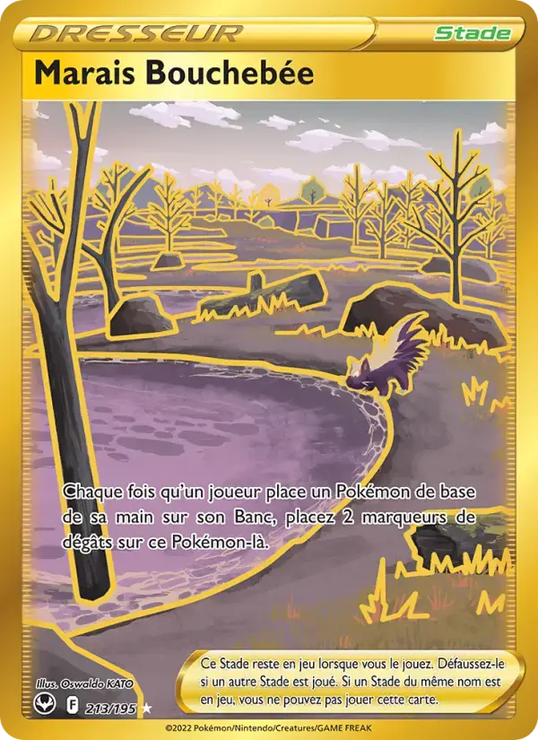 Carte Pokémon Marais Bouchebée #213 — Tempête Argentée